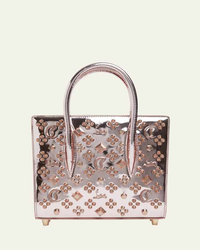 Paloma Mini Loubinthesky Metallic Top-Handle Bag